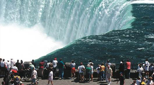 Một phần của thác Niagara