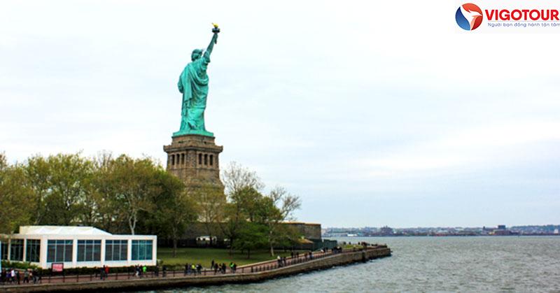 Tượng Nữ thần Tự do ở New York.