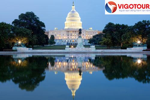 Hình ảnh Điện Capitol, một trong những công trình kiến ​​trúc nổi tiếng ở Washington. – Ảnh: shutterstock
