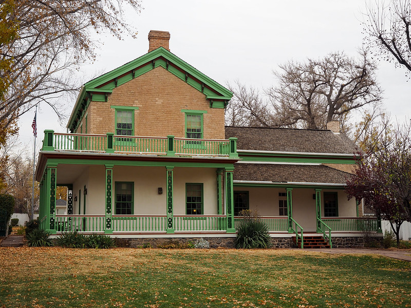 Ngôi nhà mà Brigham Young từng ở vào mùa đông những năm cuối đời.