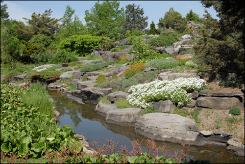 Cách bài trí của sân vườn là điểm nhấn thu hút du khách đến tham quan. – Ảnh: panoramio.com