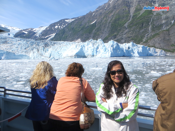 Đoàn DL Vigotour thăm sông băng ở Alaska (07/2014)