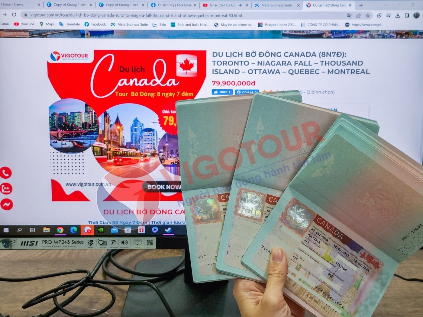 Chinh phục Visa Canada 10 năm