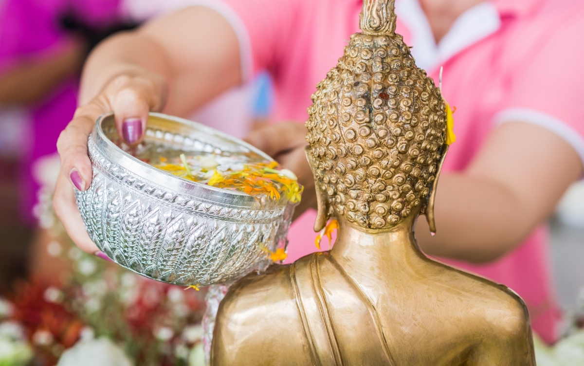 lễ hội songkran ở thái lan