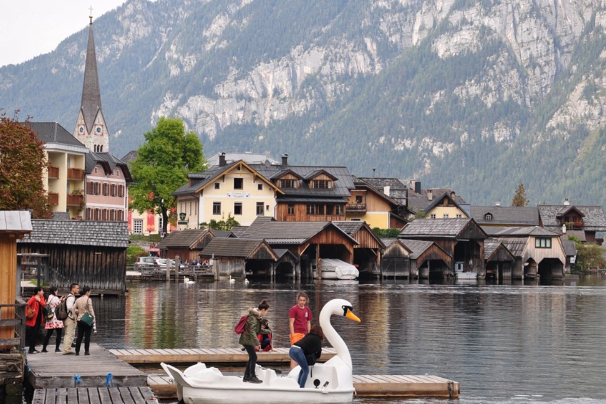 du lịch Hallstatt