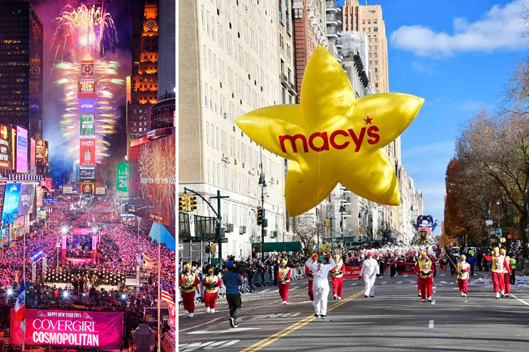 đón năm mới ở Mỹ