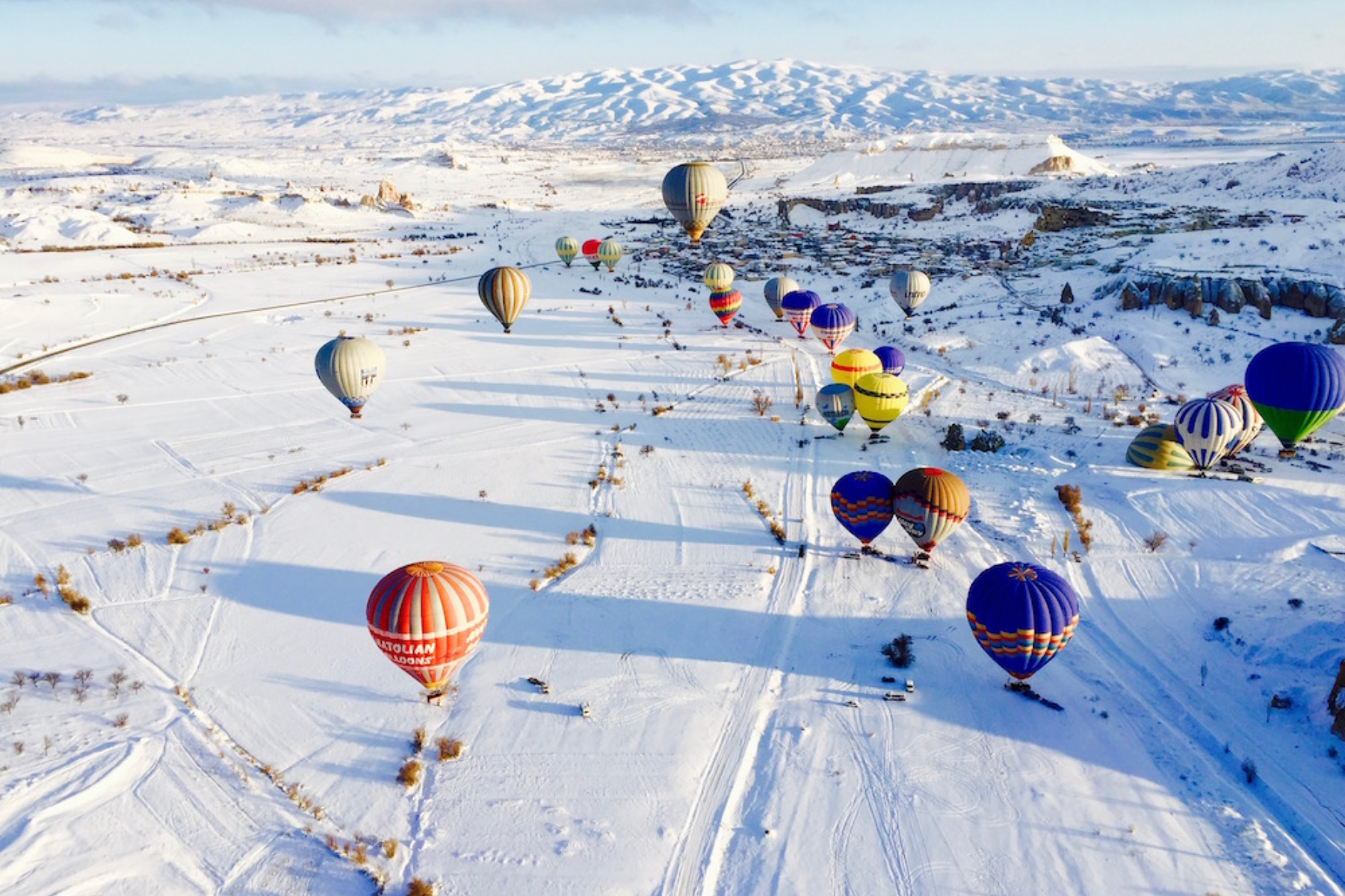 mùa đông Cappadocia mùa đông Cappadocia