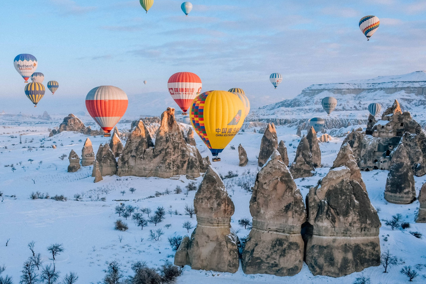 mùa đông Cappadocia mùa đông Cappadocia