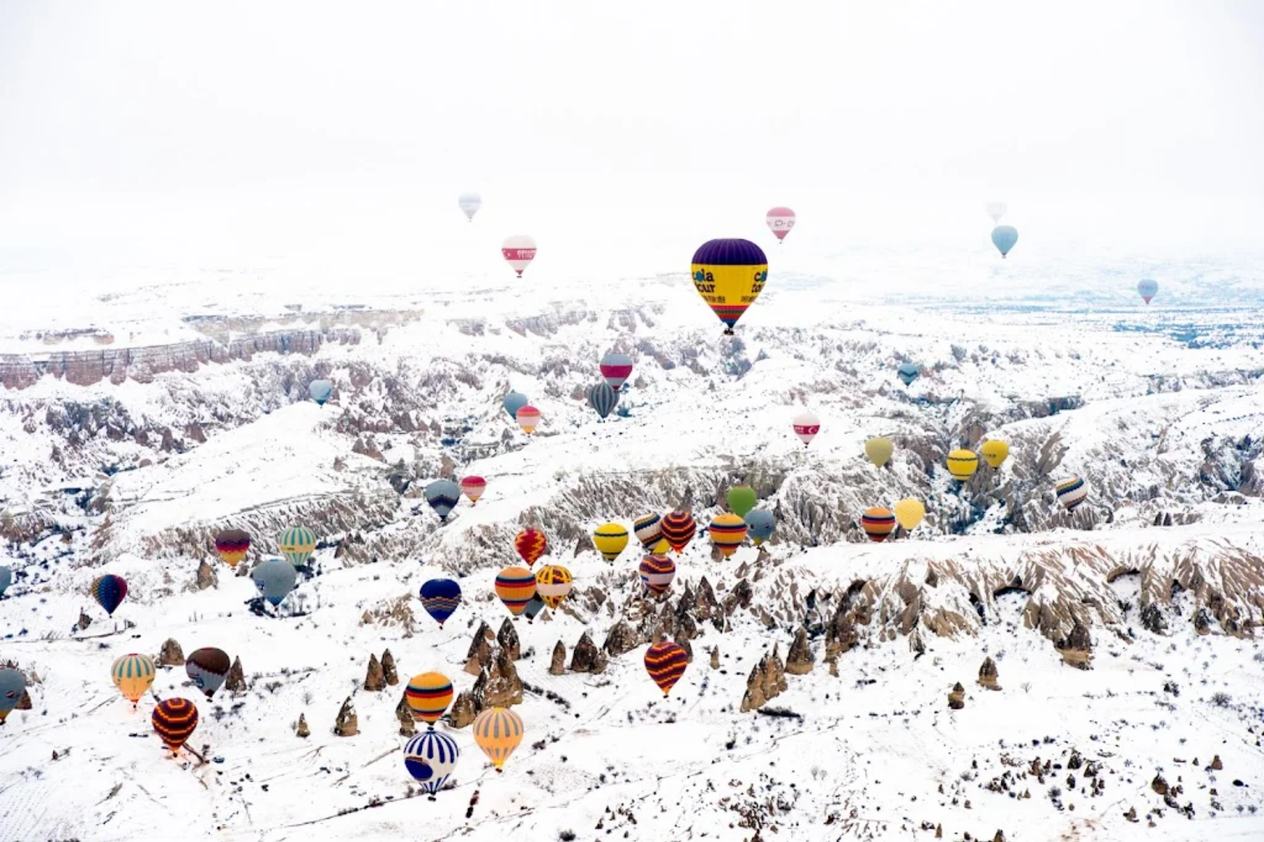 mùa đông Cappadocia mùa đông Cappadocia